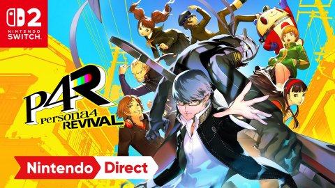 Book, Publication, Comics. Text: NINTENDO SWITCH P4R REVIVAL Nintendo Direct
