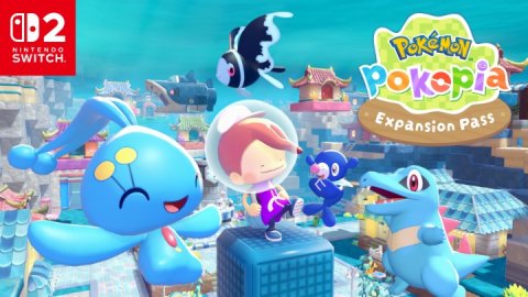 Water, Baby, Person. Text: NINTENDO PoKéMoN Expansion Pass
