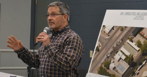 People, Crowd, Microphone.