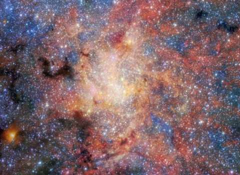 Nebula, Outer Space, Night.
