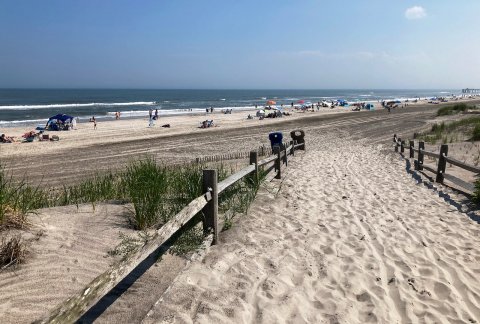 Waterfront, Beach, Sea.