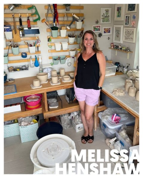 Adult, Person, Woman. Text: MELISSA HENSHAW