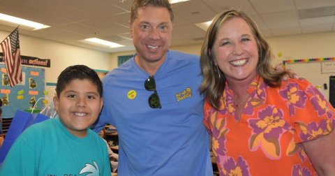 T-Shirt, Flag, Person.