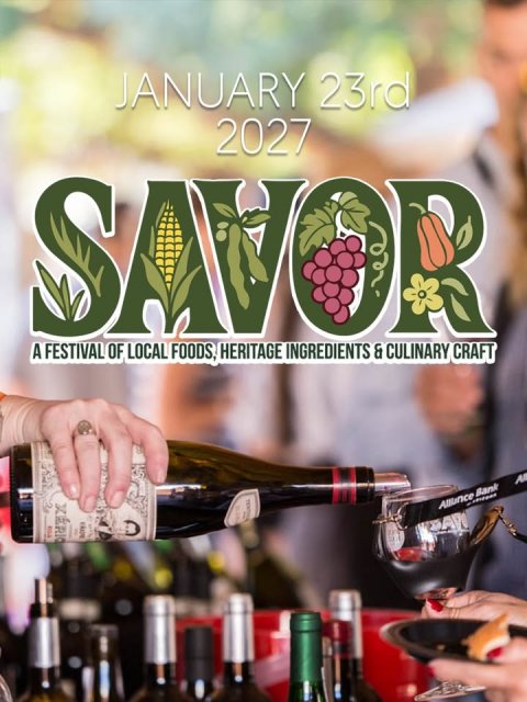 Ring, Baby, Person. Text: JANUARY 23rd 2027 A FESTIVAL OF LOCAL FOODS, HERITAGE INGREDIENTS &amp; CULINARY CRAFT Alliance Bank