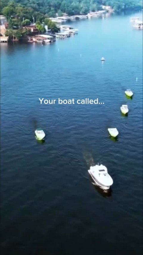 Yacht, Waterfront, Boat. Text: Your boat called...