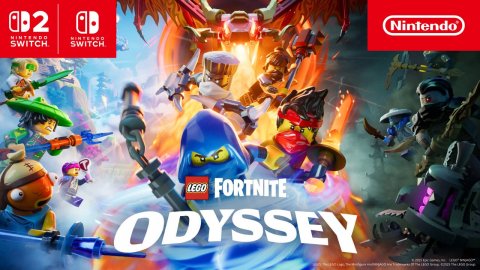 Book, Publication, Comics. Text: NINTENDO SWITCH SWITCH LEGO FORTNITE ODYSSEY