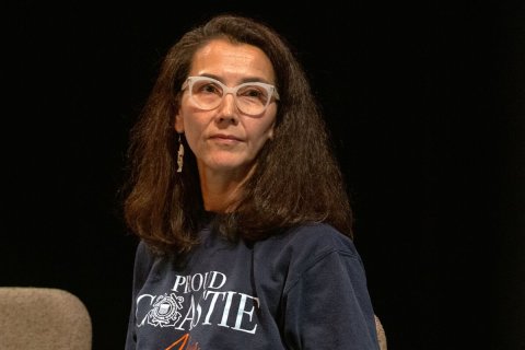 Photography, Portrait, Glasses. Text: PROUD A TIE