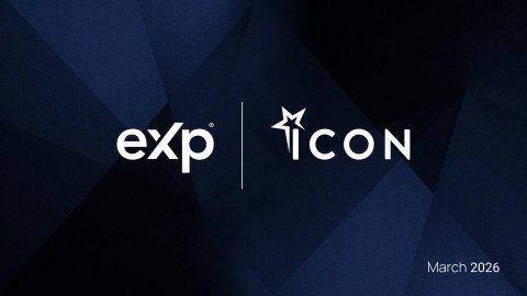 Logo, Text, Lighting. Text: exp ICON March 2026