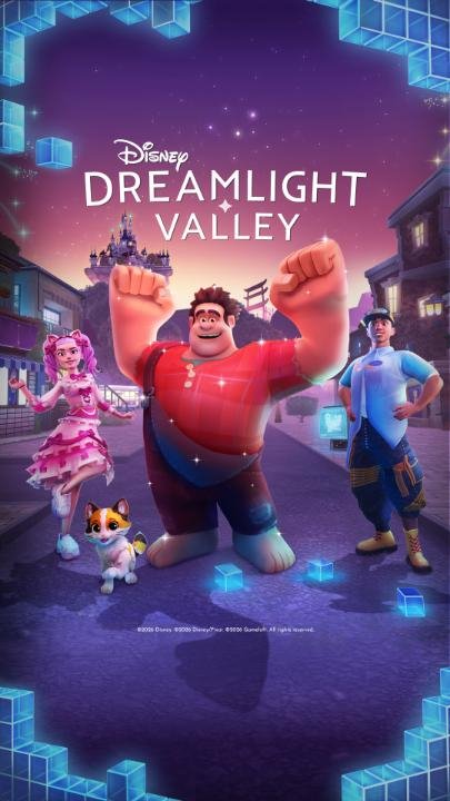 Advertisement, Poster, Person. Text: DREAMLIGHT VALLEY