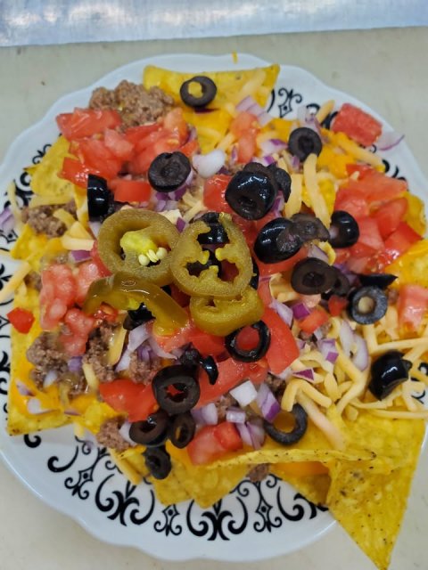 Food, Snack, Plate.