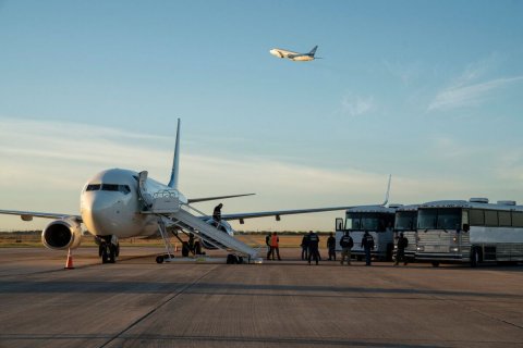 Airport, Person, Airfield.