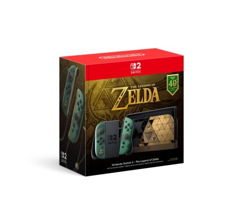 Game, Mailbox, Computer Hardware. Text: 40 ZELDA THE LEGEND OF