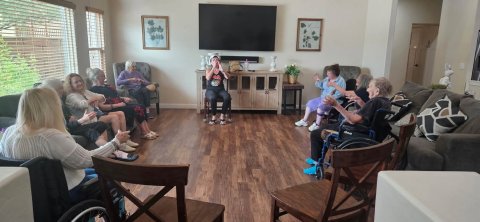 People, Living Room, Couch.