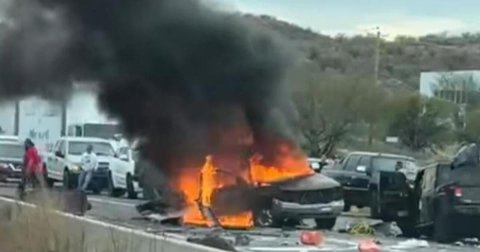 Fire, Bonfire, Person.