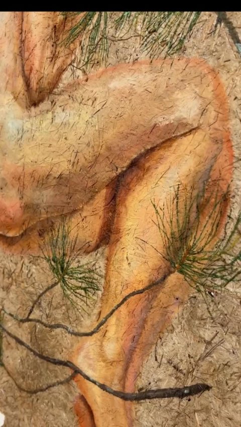 Barefoot, Painting, Skin.