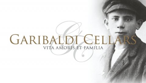 Person, Photography, Portrait. Text: VITA AMORIS ET CELLARS FAMILIA