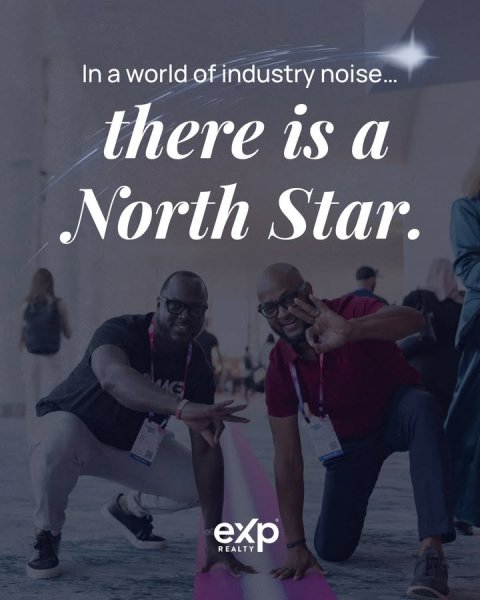 Book, Publication, People. Text: In a world of industry noise... there is a North Star. exp REALTY