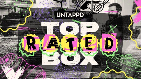 Collage, Advertisement, Poster. Text: TOP R A T E BOX