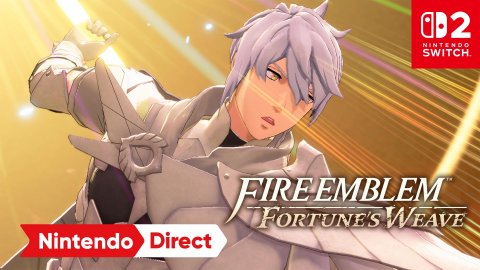 Book, Publication, Comics. Text: NINTENDO FORTUNE'S WEAVE Nintendo Direct