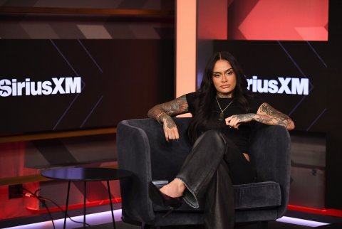 Adult, Person, Woman. Text: riusXM SiriusXM