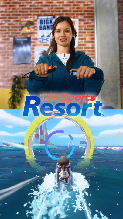 Swimming, Water, Advertisement. Text: BIGK BAND Y Resort