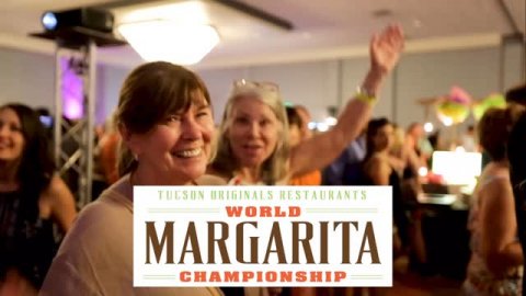 Adult, Person, Woman. Text: TUESON ORIGINALS RESTAURANTS WORLD MARGARITA CHAMPIONSHIP