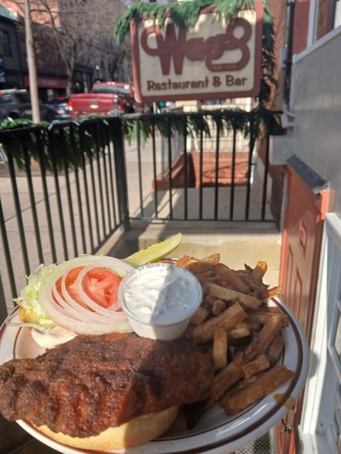 City, Food, Pickup Truck.