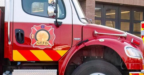 Vehicle, Car, Truck. Text: SRFD