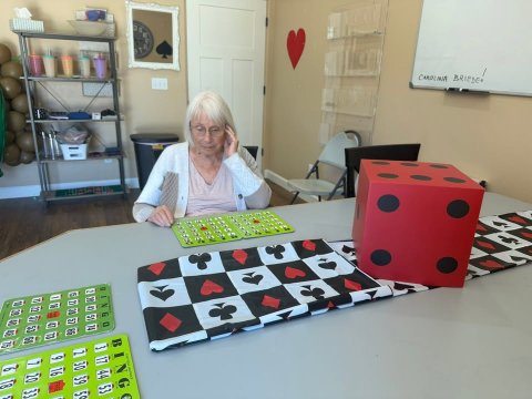 Adult, Person, Woman. Text: BING IT 44 53 30 16 20