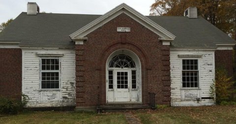 Brick, Housing, Door.