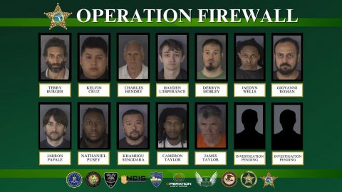 Person, Game, Slot. Text: OPERATION FIREWALL TERRY KELVIN CHARLES BURGER CRUZ L'ESPERANCE MOBLEY ROMAN JARRON NATHANIEL CAMERON JAMES INVESTIGATION PAPALE PUSEY SENGDARA TAYLOR PENDING NCIS
