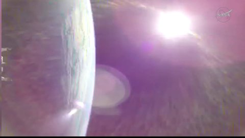 Flare, Light, Outer Space.