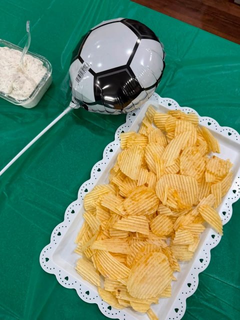 Soccer Ball, Food Presentation, Helmet.