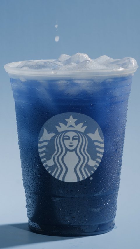 Ice, Face, Disposable Cup. Text: ®