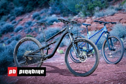 Bicycle, Mountain Bike, Vehicle. Text: pb