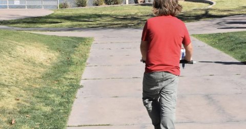 Walking, Grass, Path.