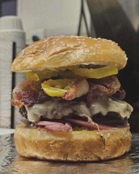 Burger, Food, Food Presentation.