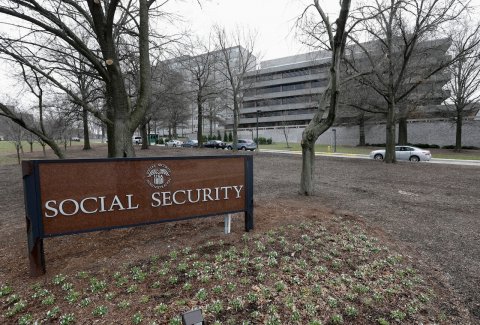 Grass, Park, Campus. Text: SOCIAL SECURITY