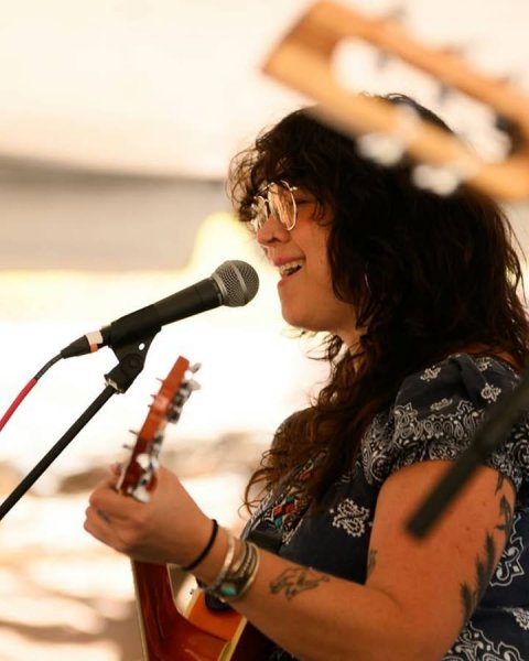 Microphone, Person, Solo Performance.