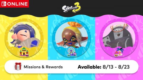 Hat, Cap, Game. Text: ONLINE Missions &amp; Rewards Available: 8/13 - 8/23