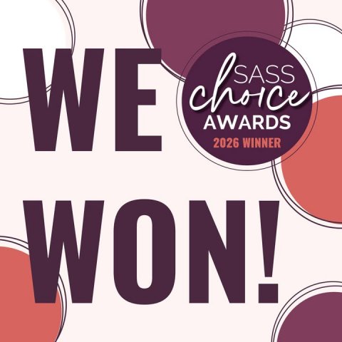 Advertisement, Poster, Book. Text: WE choice AWARDS 2026 WINNER WON!