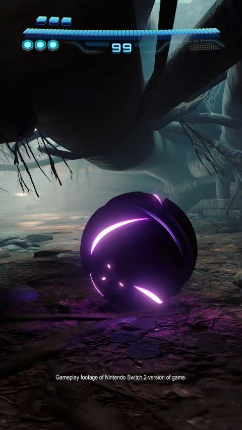 Rugby Ball, Aircraft, Spaceship. Text: 66 Gameplay footage of Nintendo Switch 2 version of game.