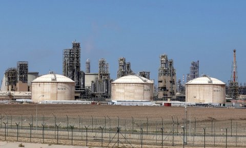 Factory, Refinery, Outdoors.