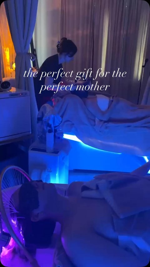 Hospital, Person, Woman. Text: the perfect gift for the perfect mother