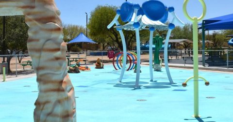 Play Area, Outdoor Play Area, Outdoors.