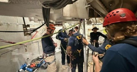 Person, Worker, Helmet.