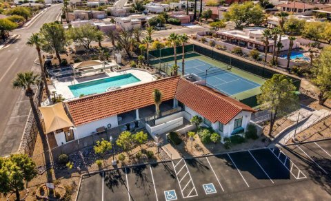 Outdoors, Aerial View, Tennis.