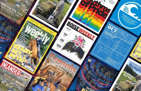 Book, Publication, Advertisement. Text: Next i watermark BOISEWEEKLY - - EUGENE weekly Memph Hobbies Are Hot READY, INLANDER