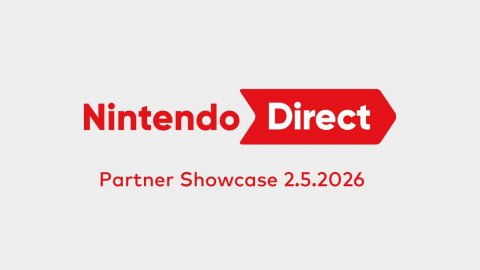 Logo, First Aid, Text. Text: Direct Nintendo Partner Showcase 2.5.2026