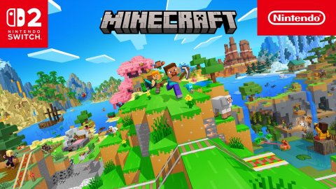 Person, Game, Super Mario. Text: NINTENDO MINECRAFT SWITCH